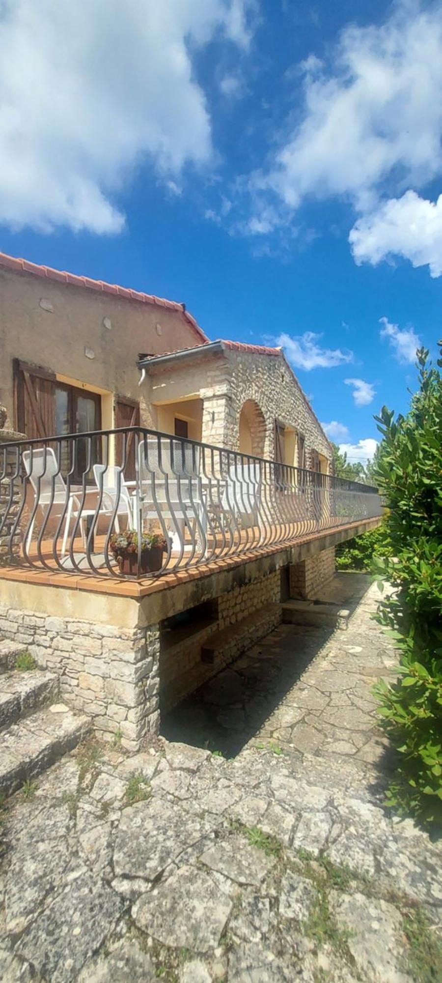 Villa Maison De Campagne 04 Vacheres Luberon 3 Chambres 8 Personnes Extérieur photo